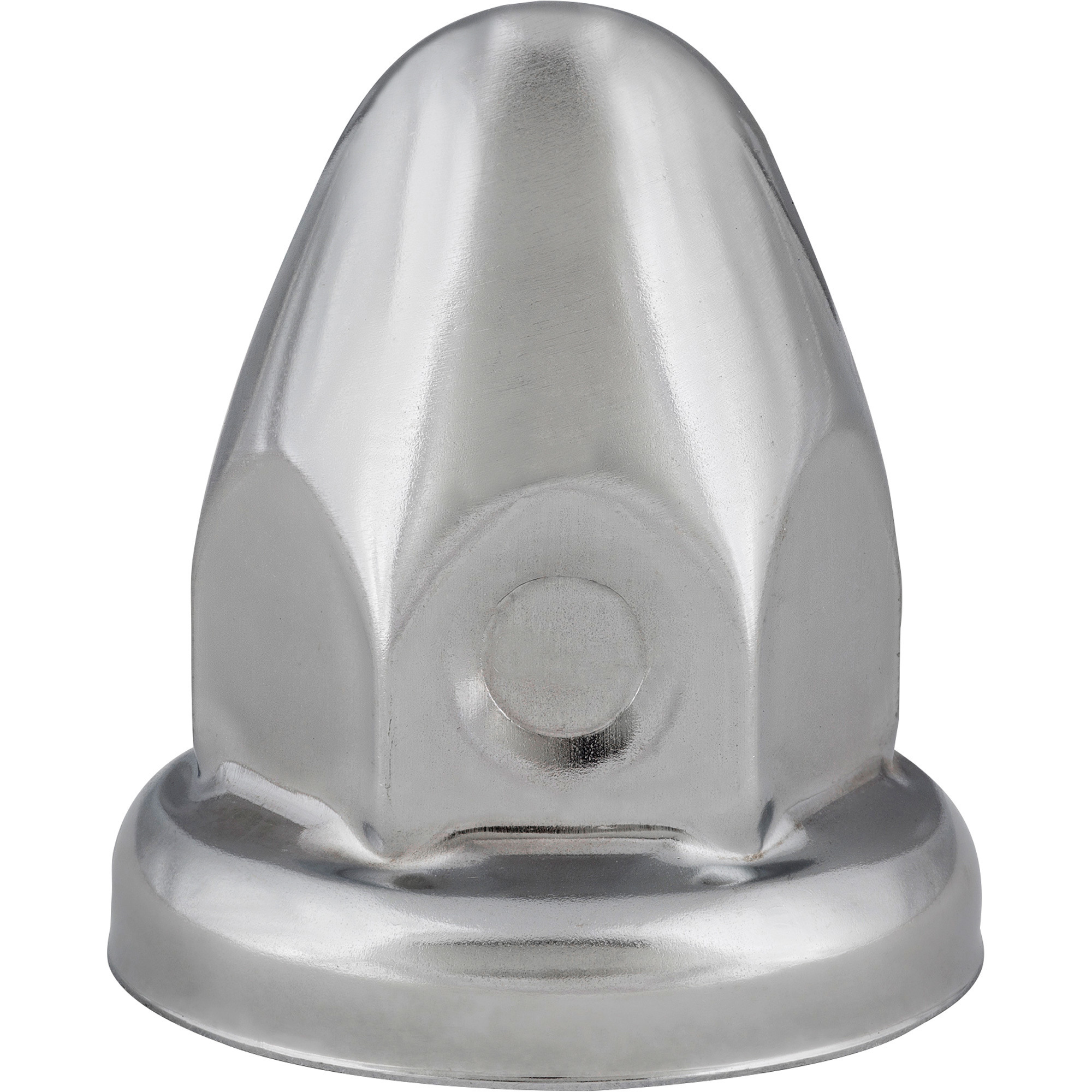 Roadmaster Steel Push-On Lug Nut Covers with Chrome Finish, Set of 60, Chrome Finish, 33mm x 2 1/4in., Model# 0111-60